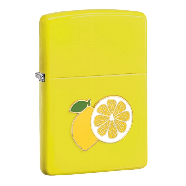 Zippo Gelb Lemon Logo