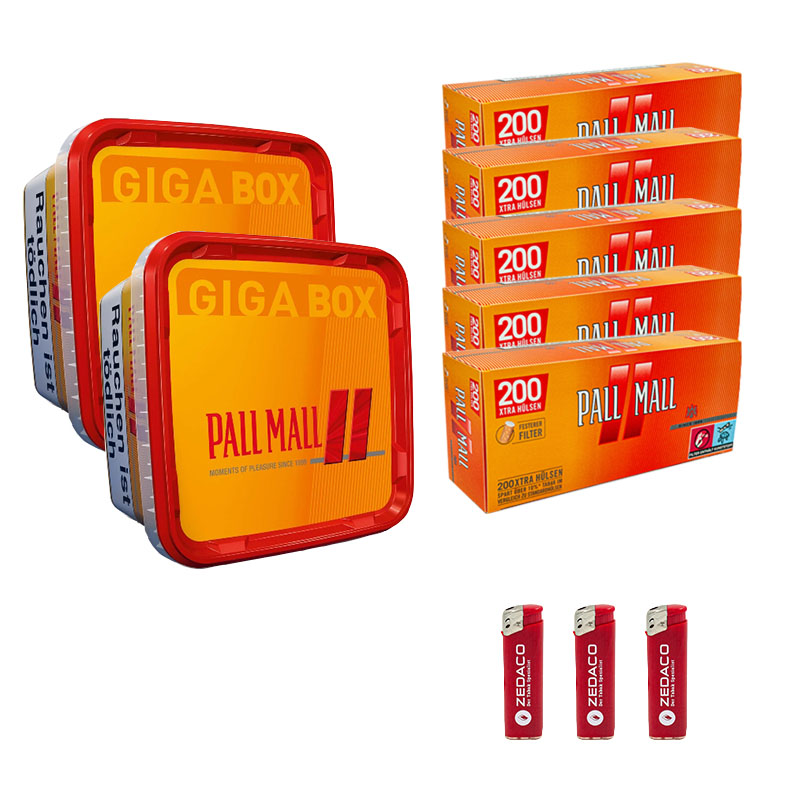 Pall Mall Volumentabak Allround Giga Eimer Aktion Large Pall Mall Allround