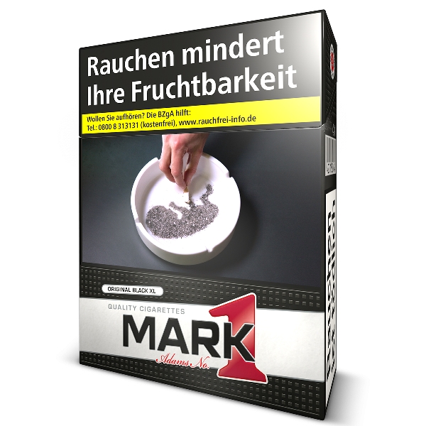 Mark Adams No 1 Black Big Pack Zigaretten Stange