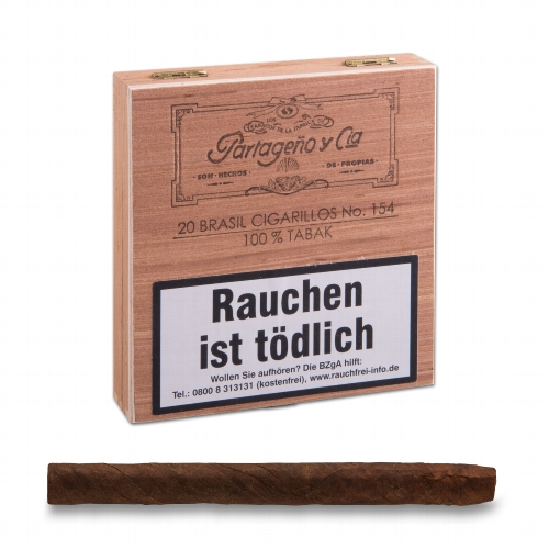Partageno Brasil 154 Zigarillos 20er Kiste