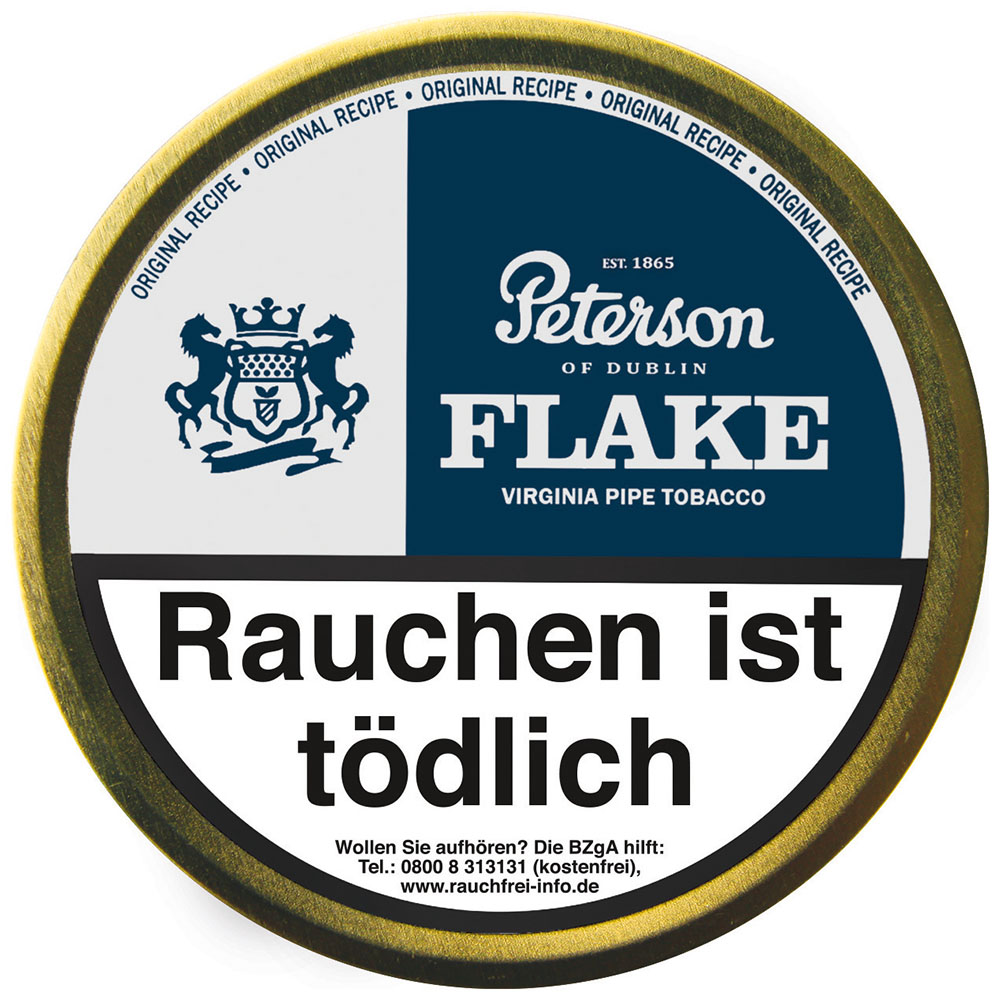 Peterson Flake Pfeifentabak Dose