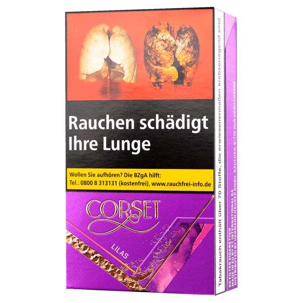 Corset Lilas Slim Zigaretten Schachtel