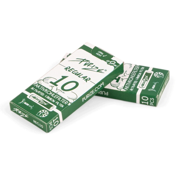Purize Regular Aktivkohlefilter Ø 9mm Packung