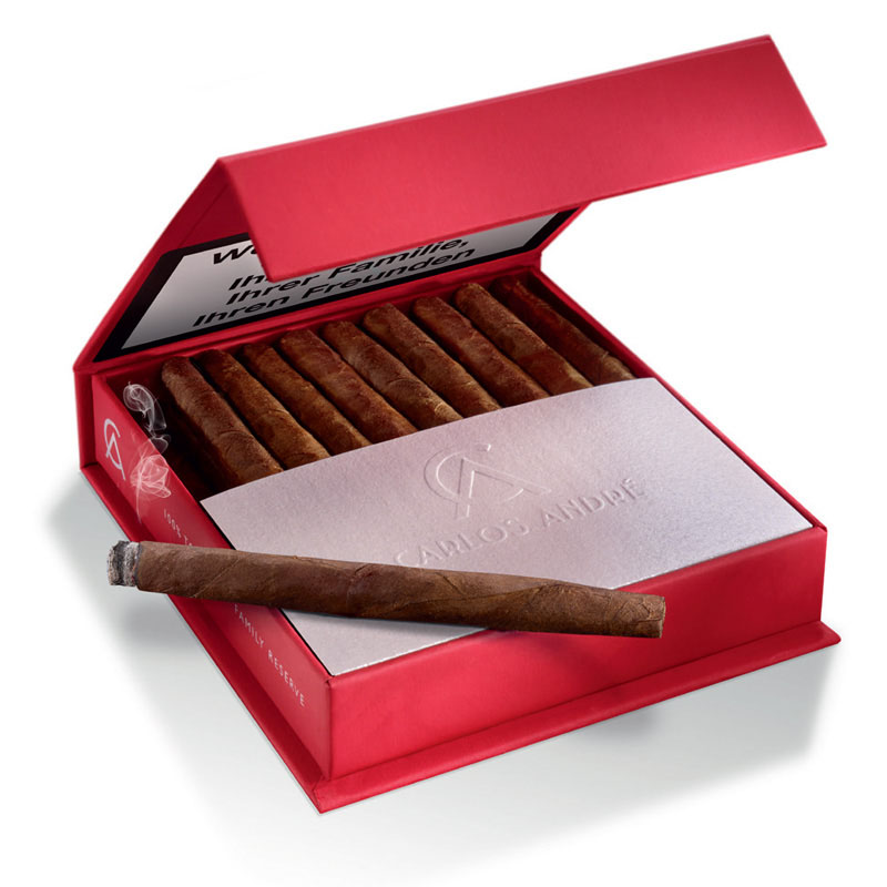 Carlos Andre Red Zigarillos Schachtel offen