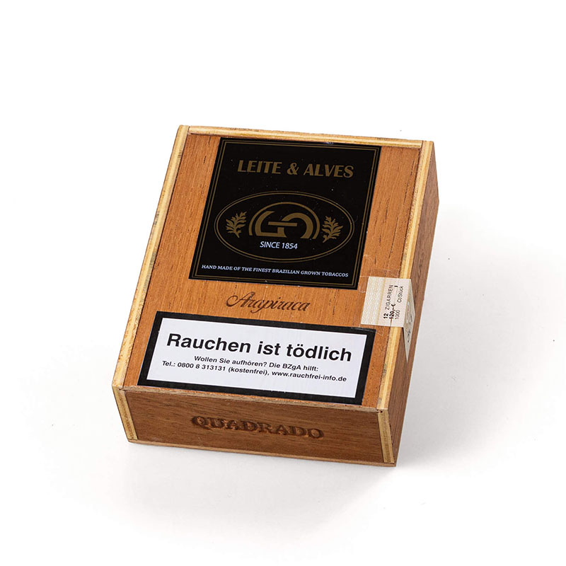 Leite e Alves Quadrado Belicoso Arapiraca Zigarren Kiste