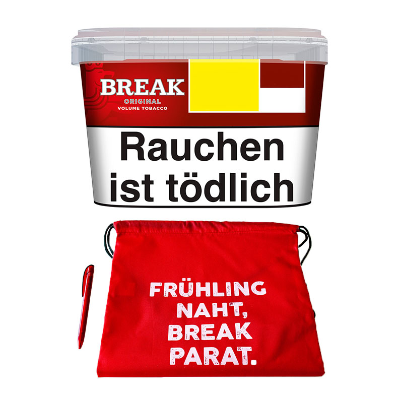 Break Volumentabak Kugelschreiber Gym Bag Aktion