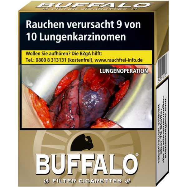 Buffalo Gold Big Pack Zigaretten Stange