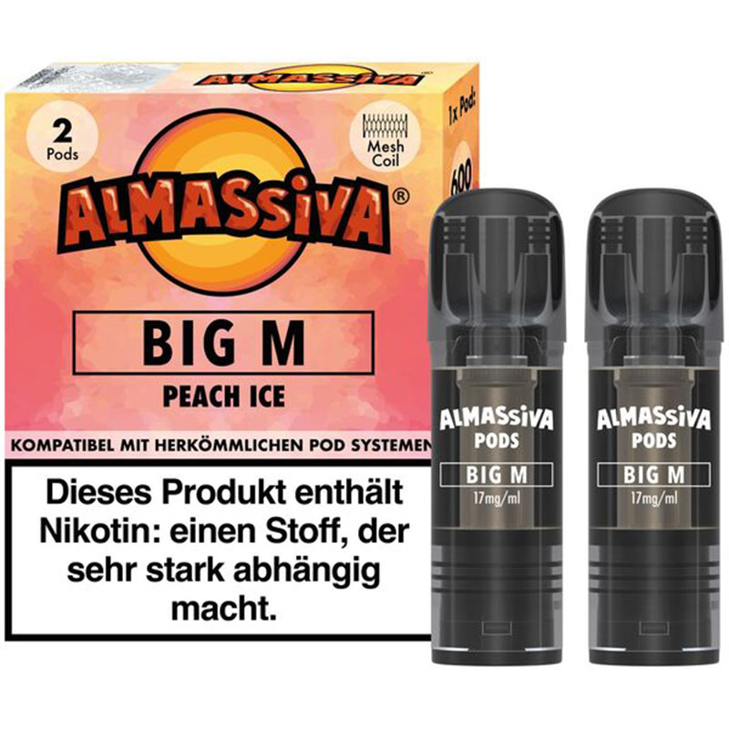 Al Massiva Big M Prefilled Pods Packung