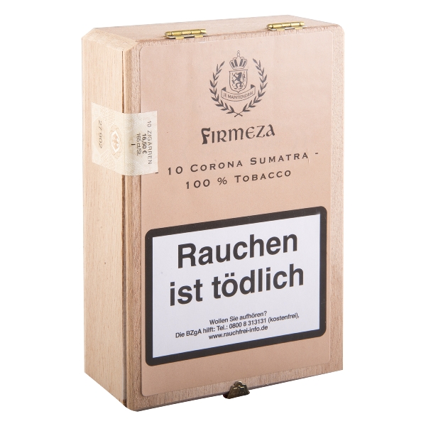 Firmeza Corona Sumatra Zigarren Kiste
