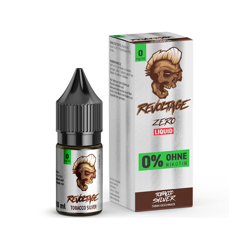Revoltage Hybrid Nikotinsalz Liquid Tobacco Silver 0mg