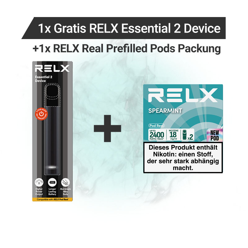 RELX Essential 2 Starter Deal Spearmint