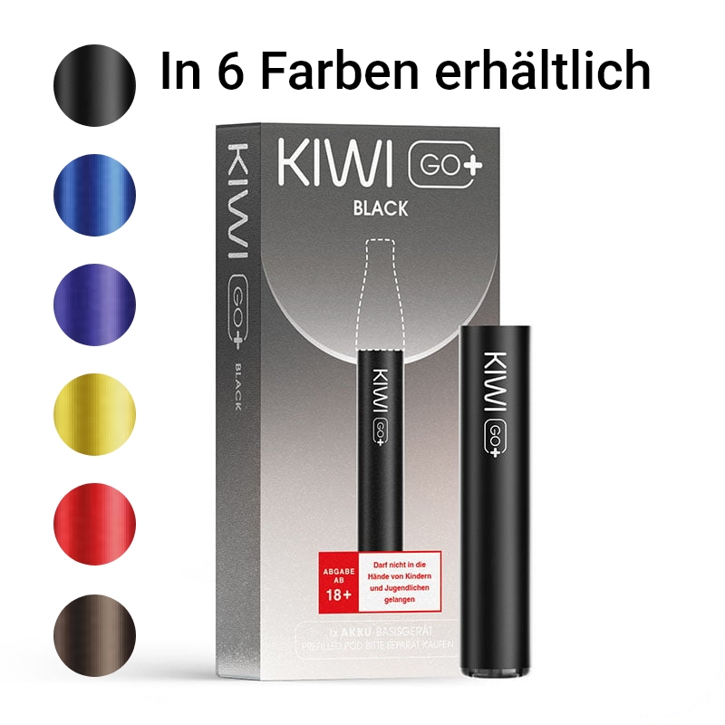 KIWI Go+ Basisgerät E-Zigarette Black