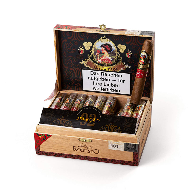 Dona Flor MF Robusto Selecao Zigarren Kiste offen