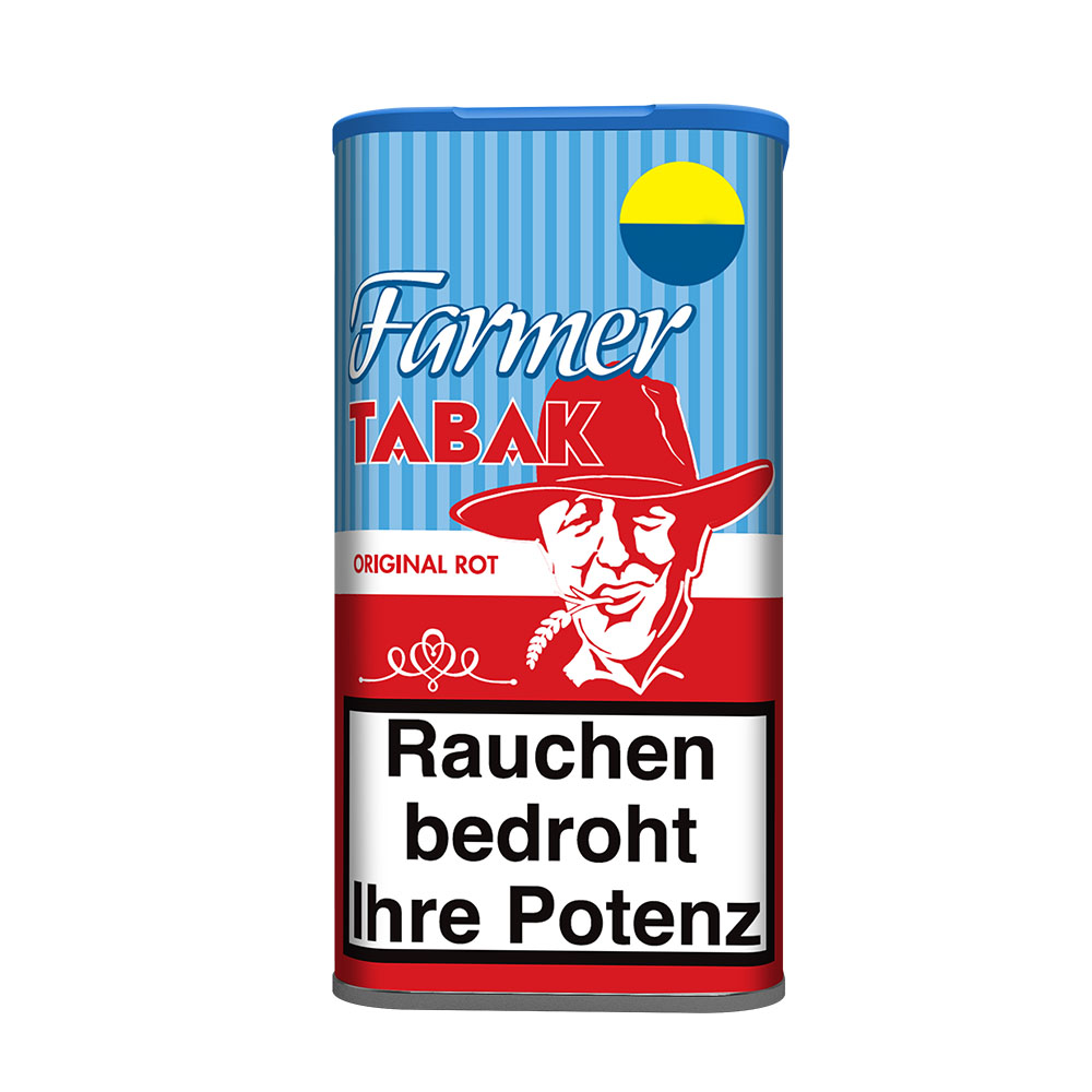 Farmer Rot Pfeifentabak Dose