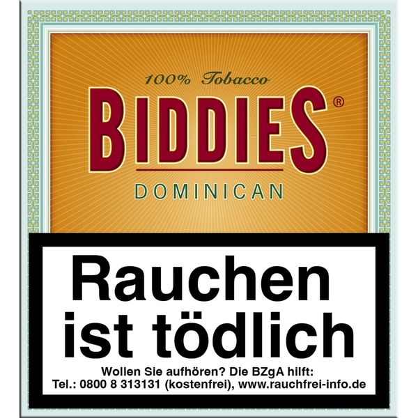 Biddies Dominican Zigarillos Gebinde