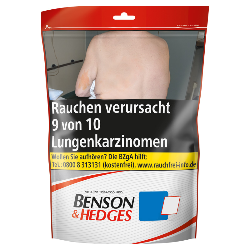 Benson & Hedges Volumentabak Beutel