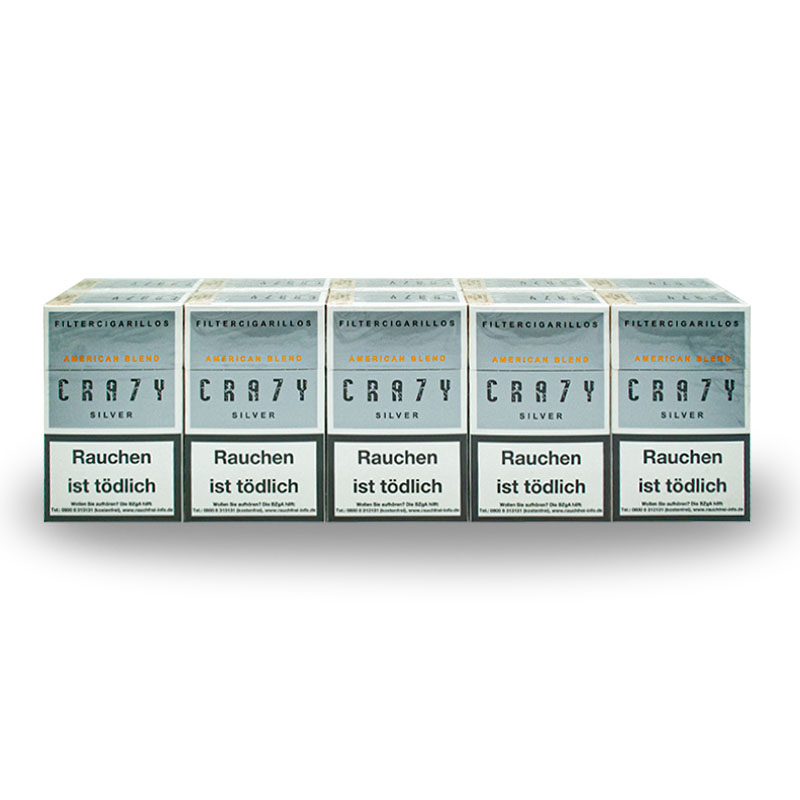Crazy Silver Filterzigarillos Stange