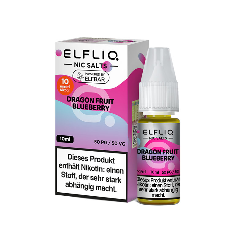 Elfbar Elfliq Dragon Fruit Blueberry 10mg Nikotinsalz