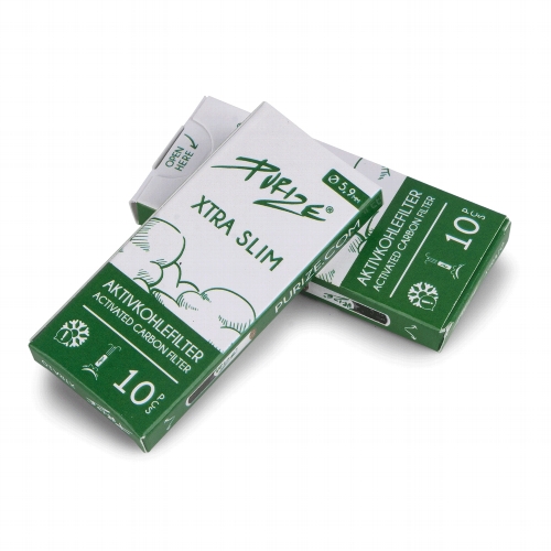 Purize Extra  Slim Aktivkohle Filter 6mm Packung