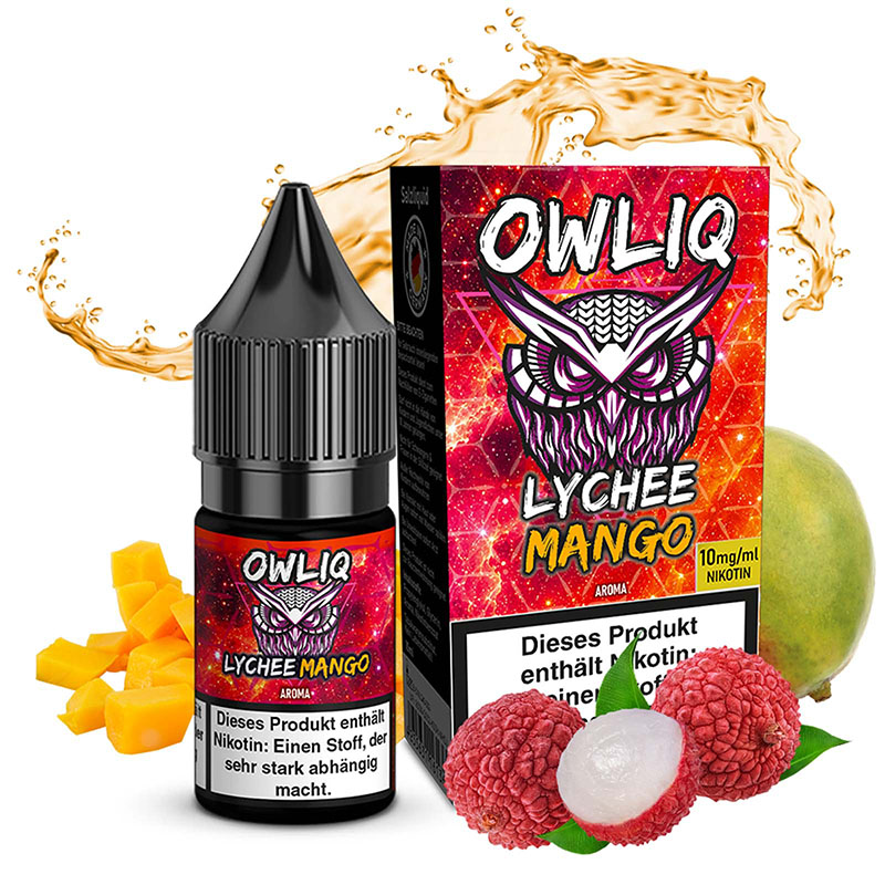 Owliq Lychee Mango 10mg Nikotinsalz Liquid