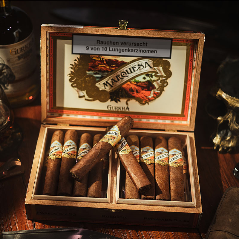 Gurkha Marquesa Robusto Zigarren Lifestyle