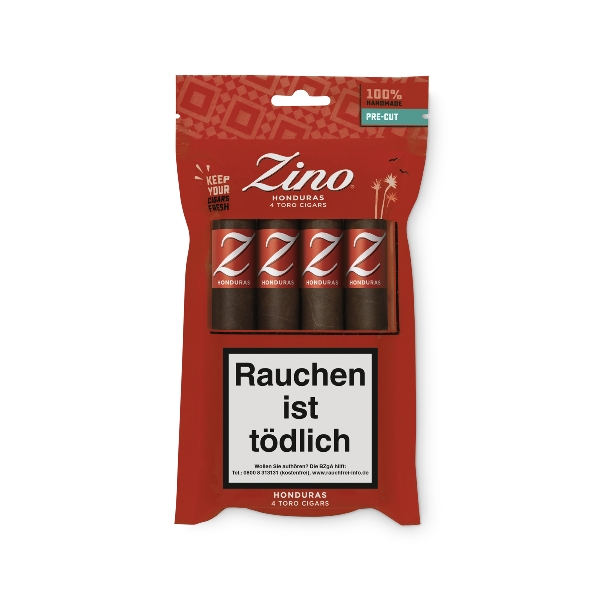Zino Honduras Toro Zigarren Humibag (Pre-Cut)