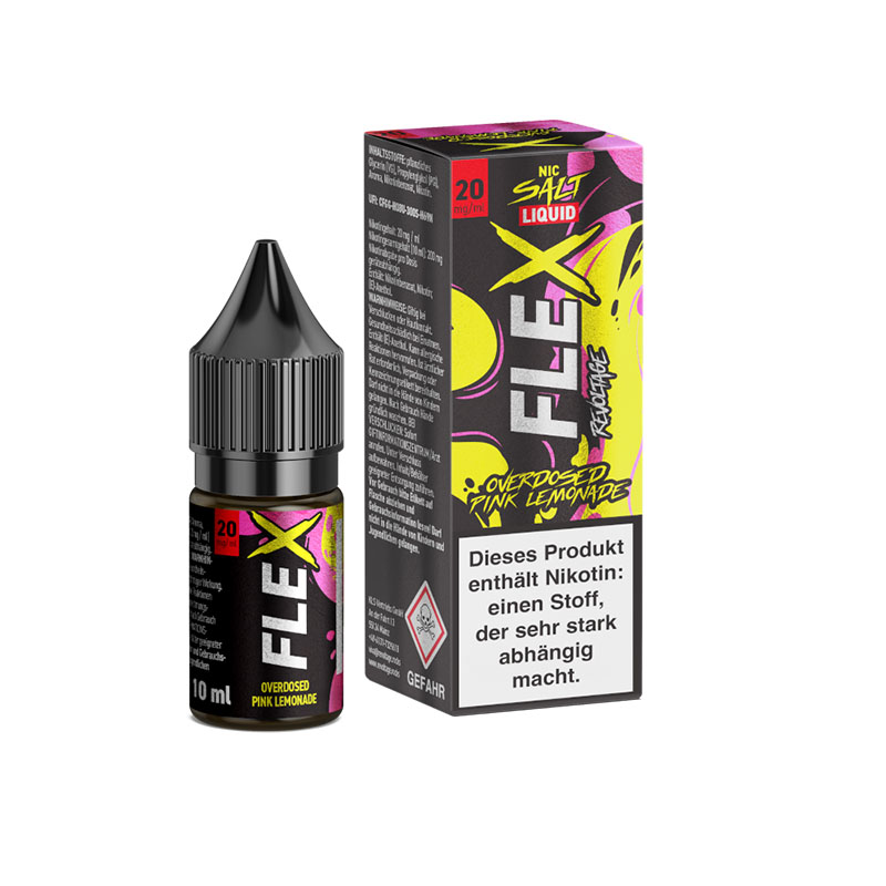 Revoltage Flex Overdosed Pink Lemonade 20mg Liquid Flasche