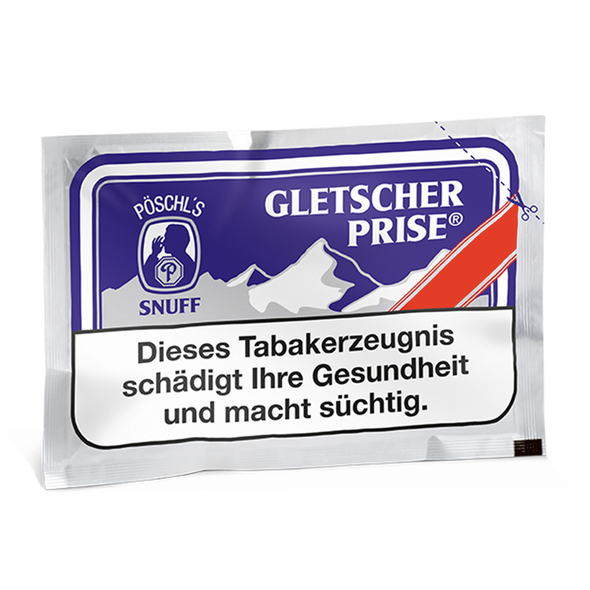 Gletscher Prise Schnupftabak Beutel