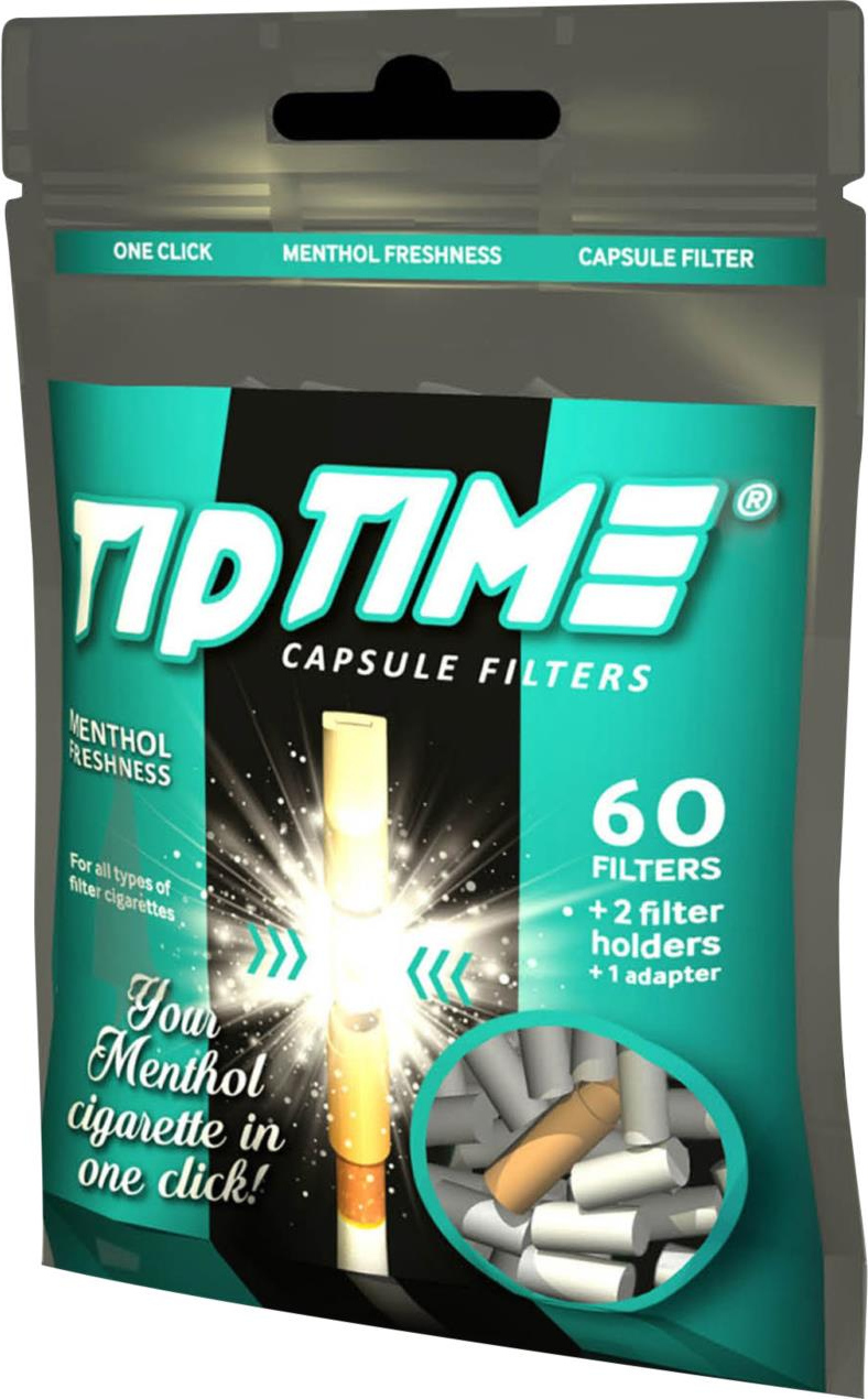 TipTime Menthol Kapselfilter Beutel