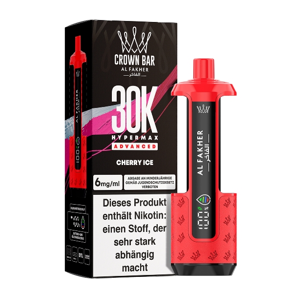 Al Fakher Hypermax Cherry Ice 6mg E-Zigarette