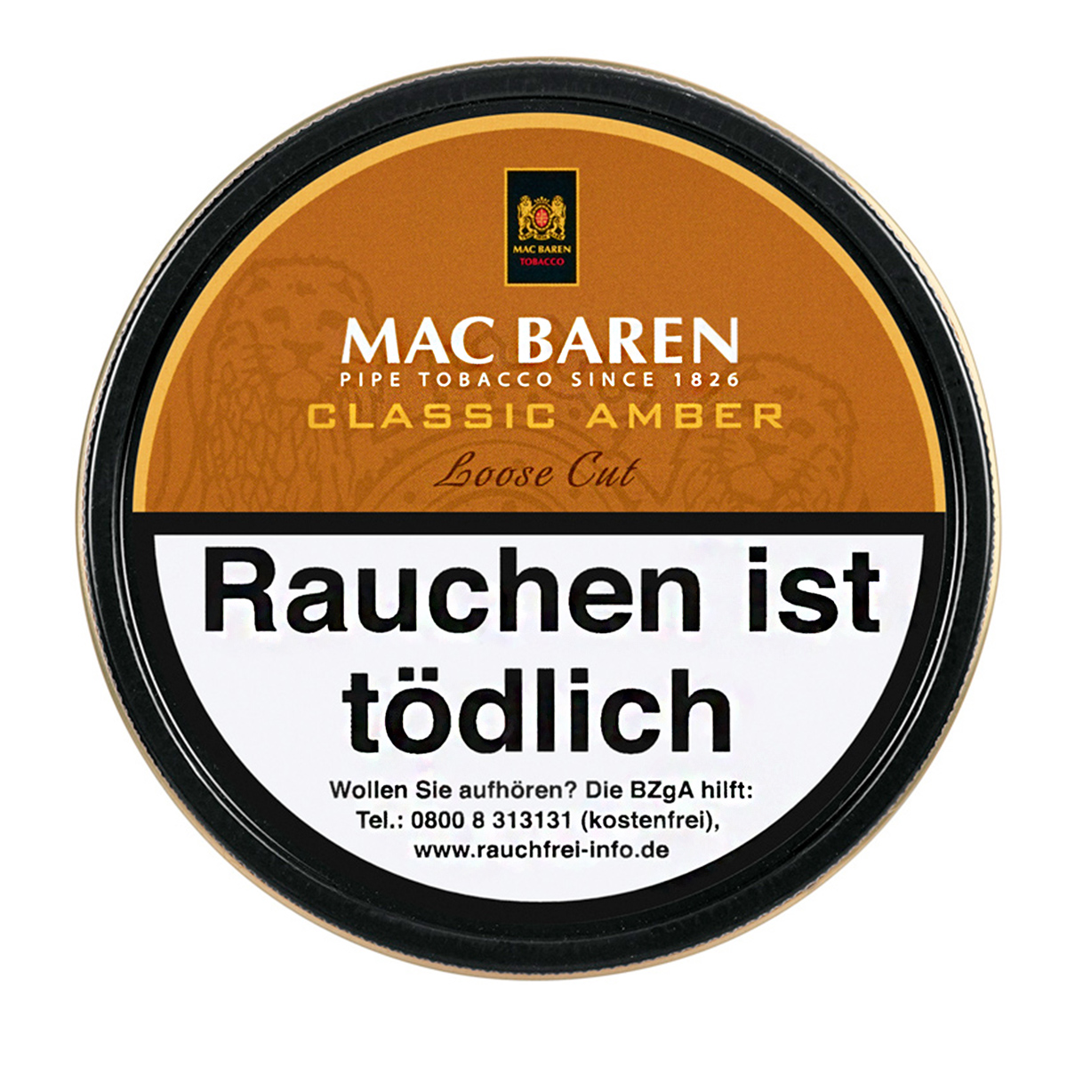 Mac Baren Classic Amber Pfeifentabak Dose