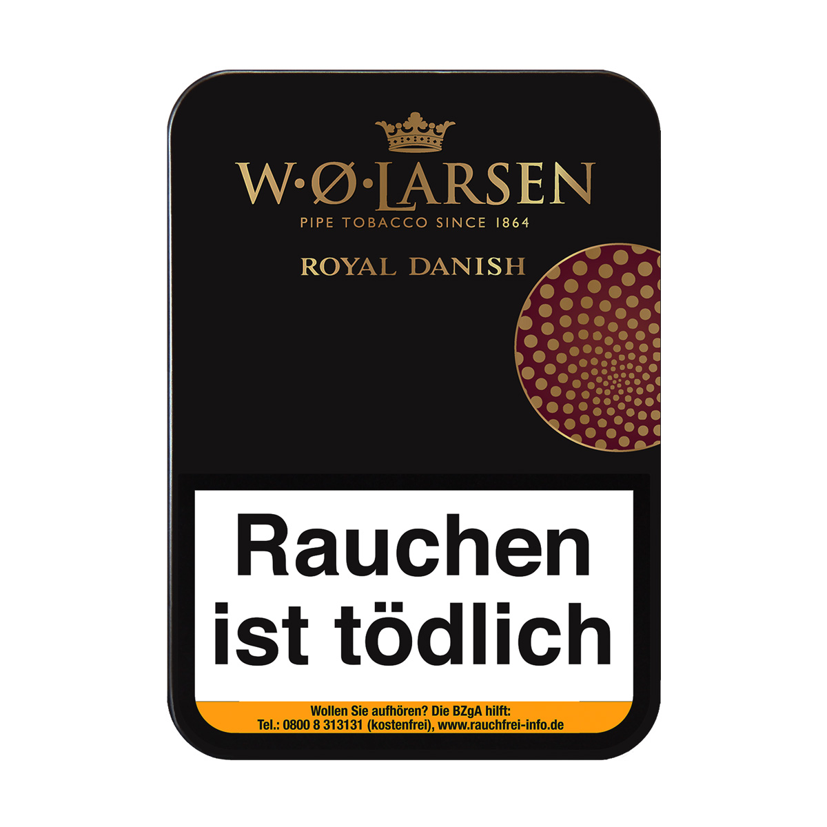 W.O. Larsen Royal Danish Pfeifentabak Dose