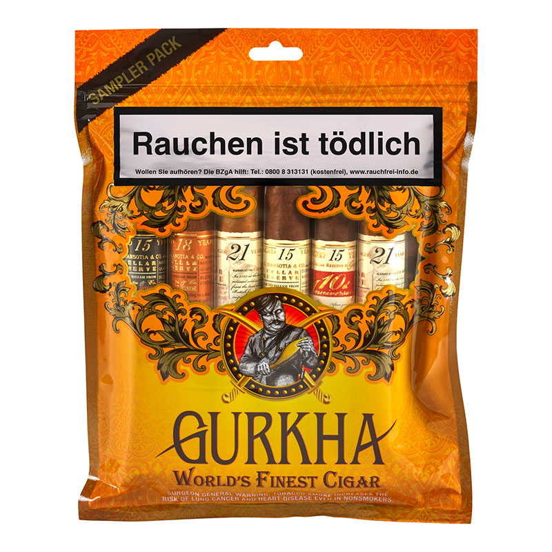 Gurkha Dominikanische Republik Orange Freshpack