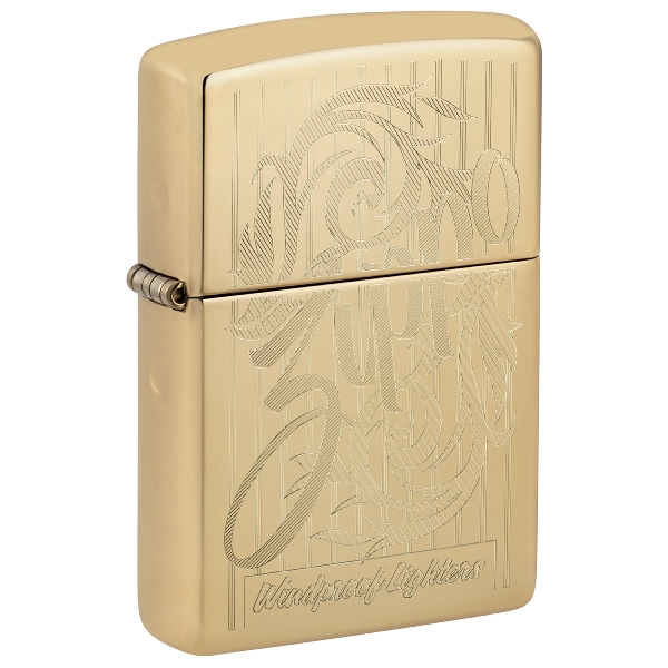 Zippo Windproof Messing poliert