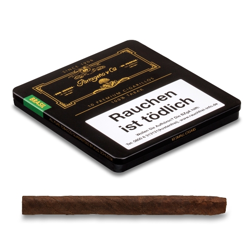 Partageno 154 Brasil Zigarillos Schachtel