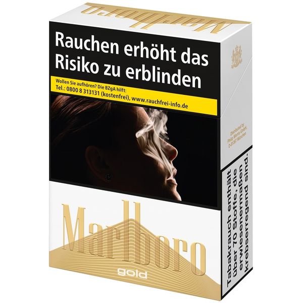Marlboro Gold XL Zigaretten Schachtel