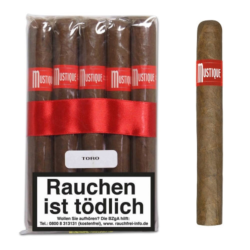 Mustique Zigarren Red Bundles Toro 10er Packung