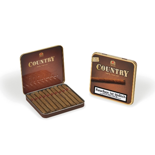 Neos Country Cigars Zigarillos 10er Blechschachtel