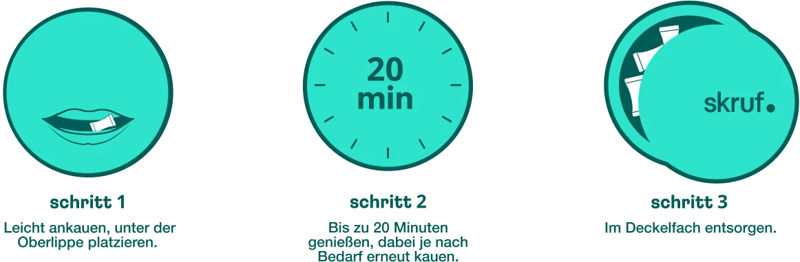 Skruf_Kautabak_PDP_Anleitung_HowToUseSkruf