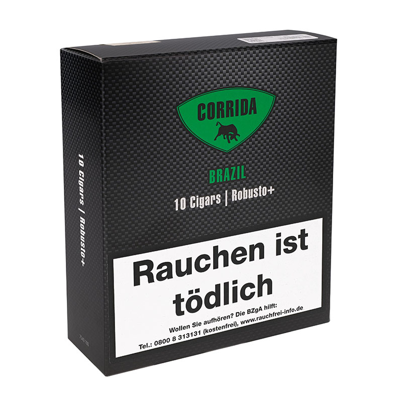 Corrida Brazil Robusto+ Zigarren Schachtel