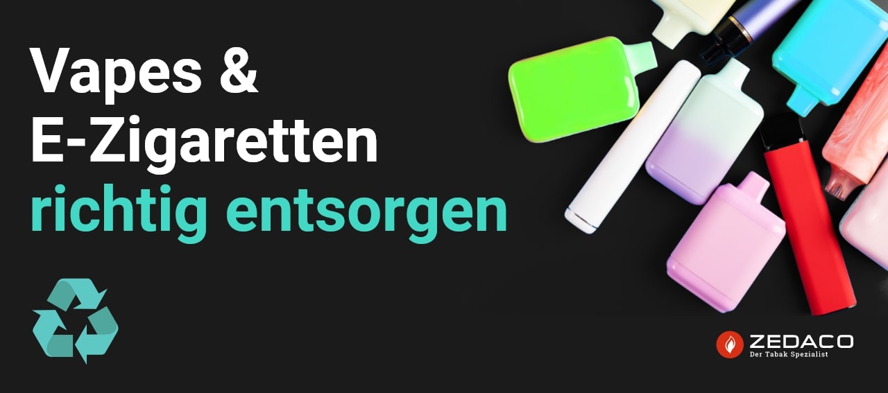 Wo kann ich meine Vapes entsorgen? | Zedaco Blog Wo kann ich meine Vapes entsorgen? | Zedaco Blog