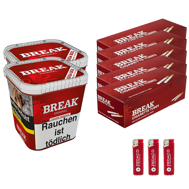 Break Volumentabak Red Eimer Aktion Large