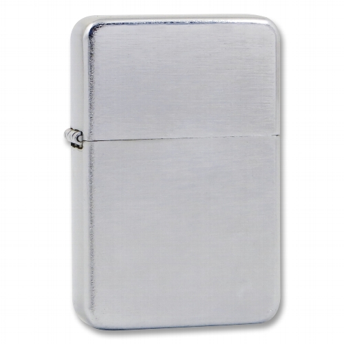 Feuerzeug Benzin Sturm chrom gebürstet