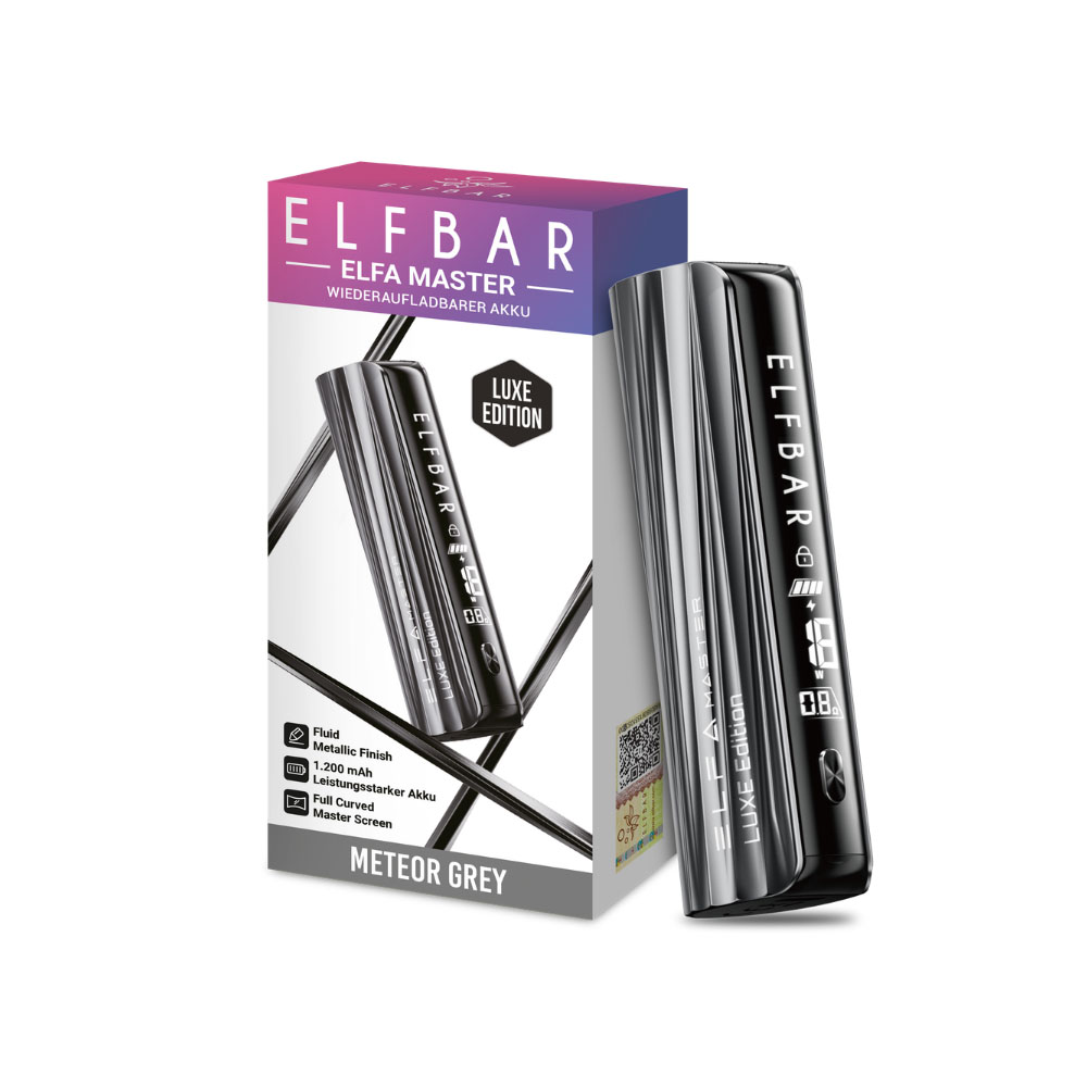 Elfbar Elfa Master Luxe Edition Meteor Grey Device