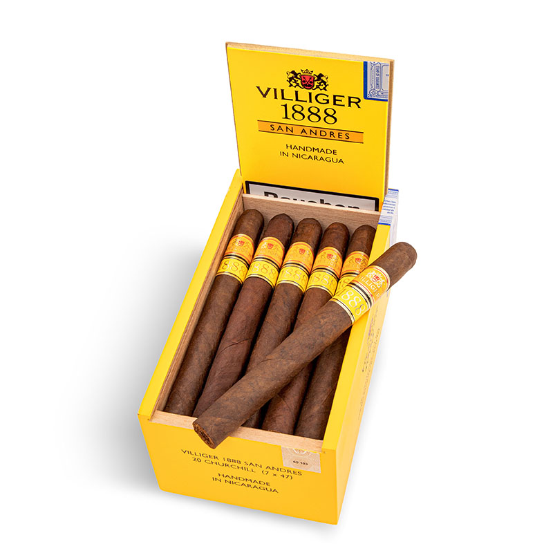Villiger 1888 San Andres Churchill Zigarren Kiste