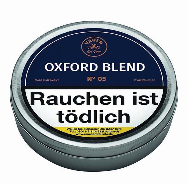 Vauen No. 5 Oxford Blend Pfeifentabak Dose
