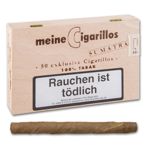 Meine Cigarillos Sumatra 50er Kiste
