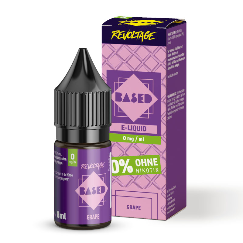 Revoltage Hybrid Based Grape 0mg Nikotinsalz Liquid