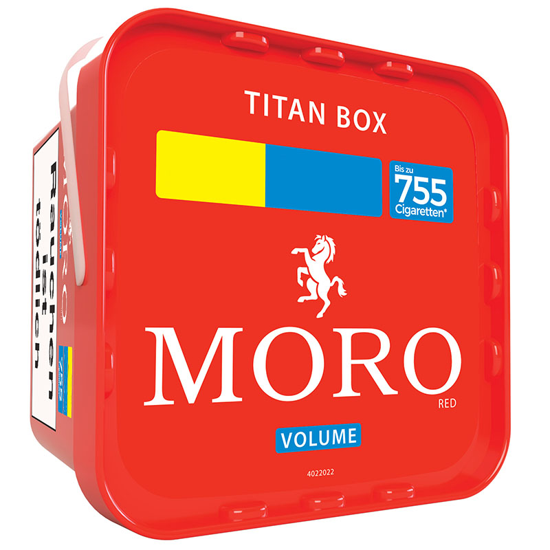Moro Red Titan Volumentabak Eimer