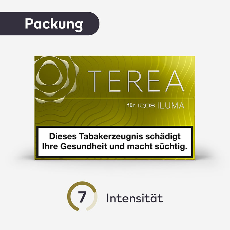 Terea Yellow Green Schachtel